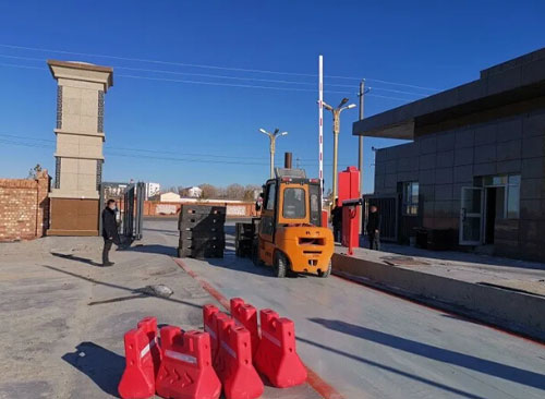 南京市計(jì)量院對(duì)26家糧食購(gòu)銷公司56臺(tái)地磅進(jìn)行檢測(cè)